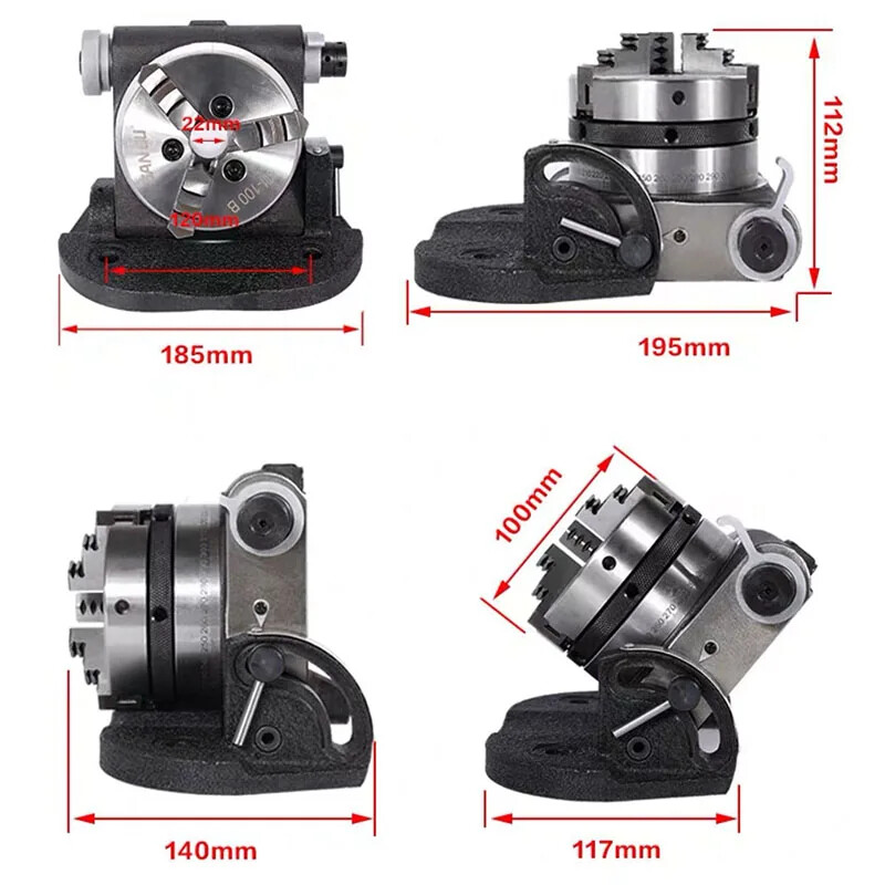 Miniature Indexing HeadMicro Vertical and Horizontal Universal Dial Indexer