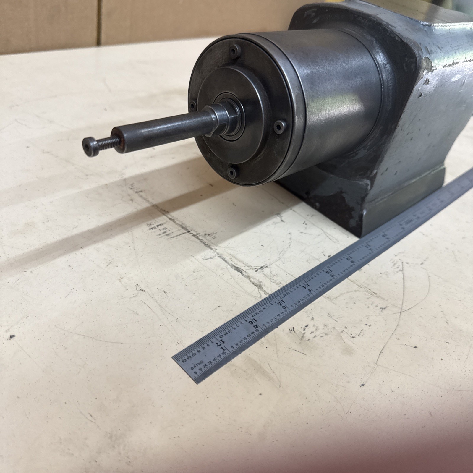 Precision Grinding Spindle With Dovetail Base
