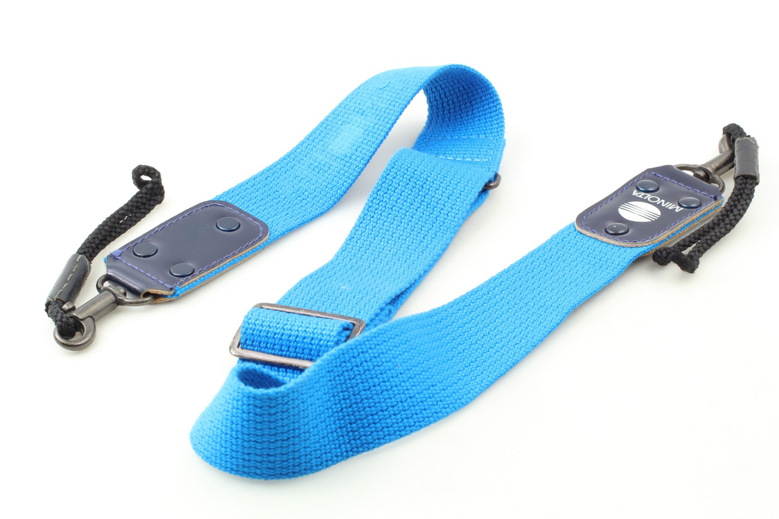[MINT] Minolta Camera Neck Strap Blue White color From Japan