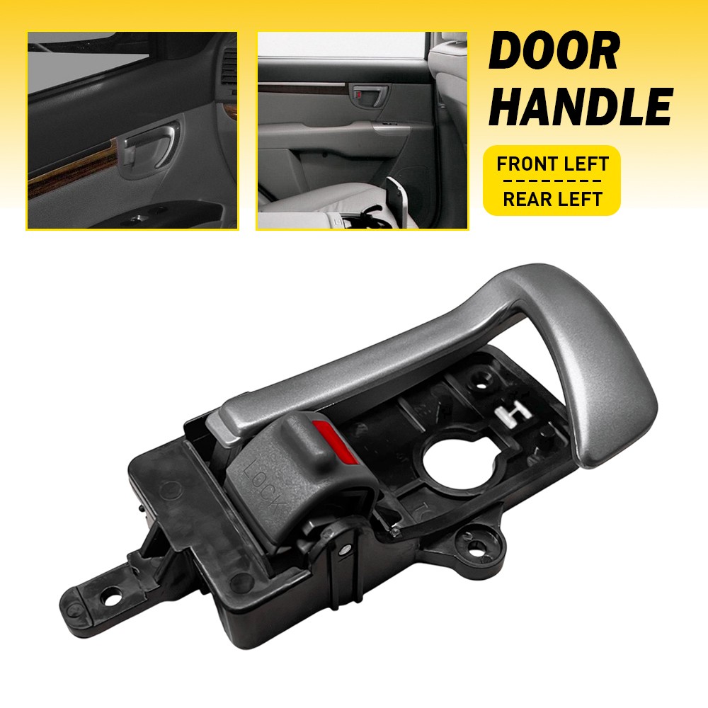 Interior Door Handle Driver Side Left For Front/Rear Hyundai Santa Fe 2007-2012