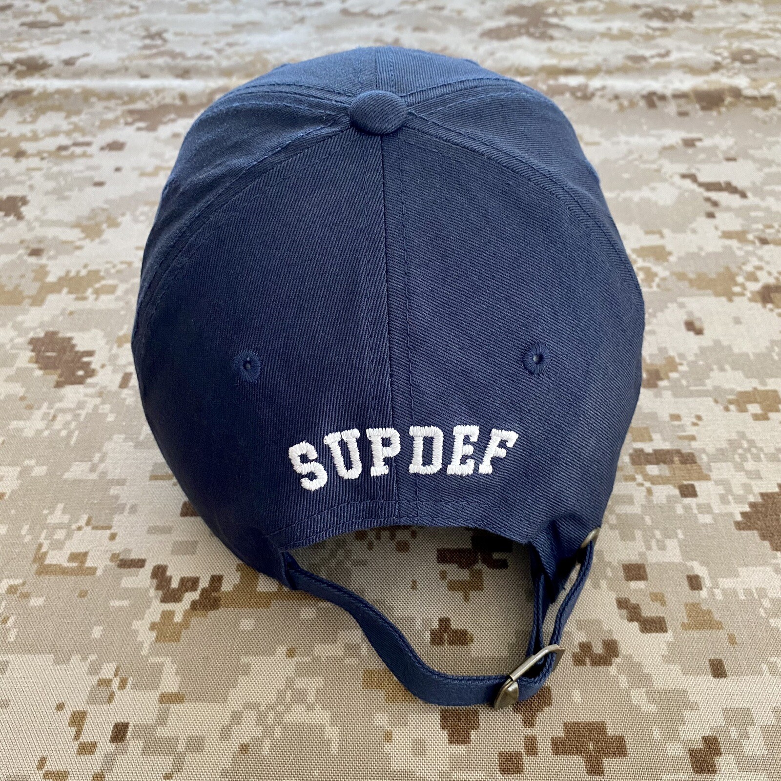 Superior Defense SupDef Navy/White Tank Dad Hat