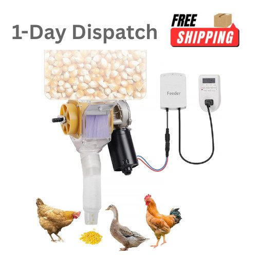 .XIEEIX 16 Group Automatic Timed Poultry Feeder