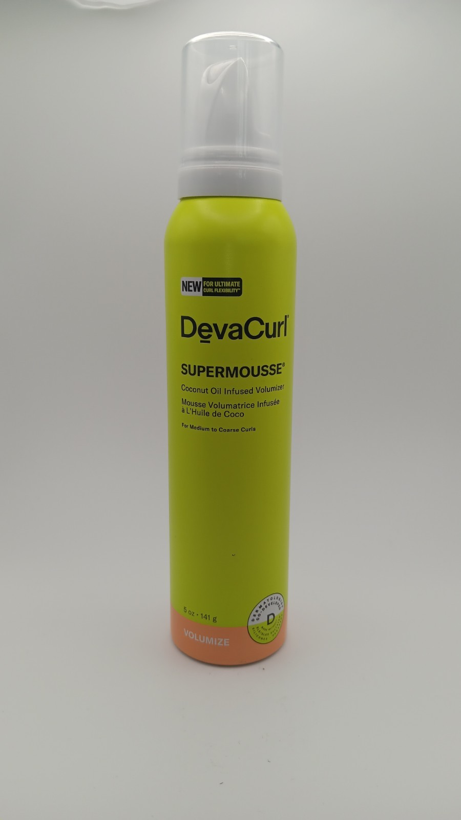 Supermousse by DevaCurl for Unisex - 5 oz Mousse