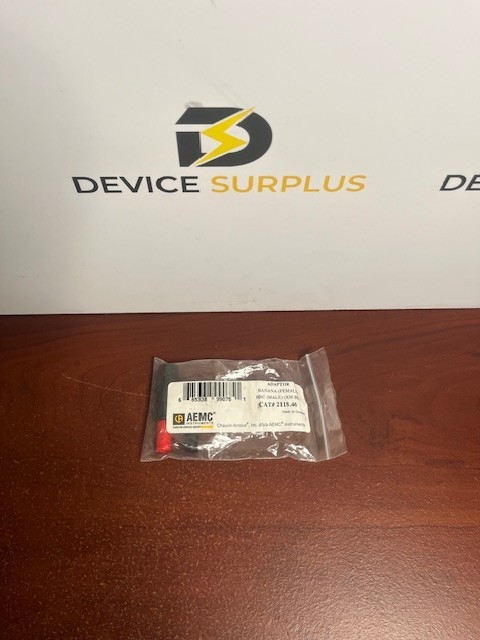 AEMC 2118.46 Banana Adapter (Female) to BNC (Male), XM-BB New