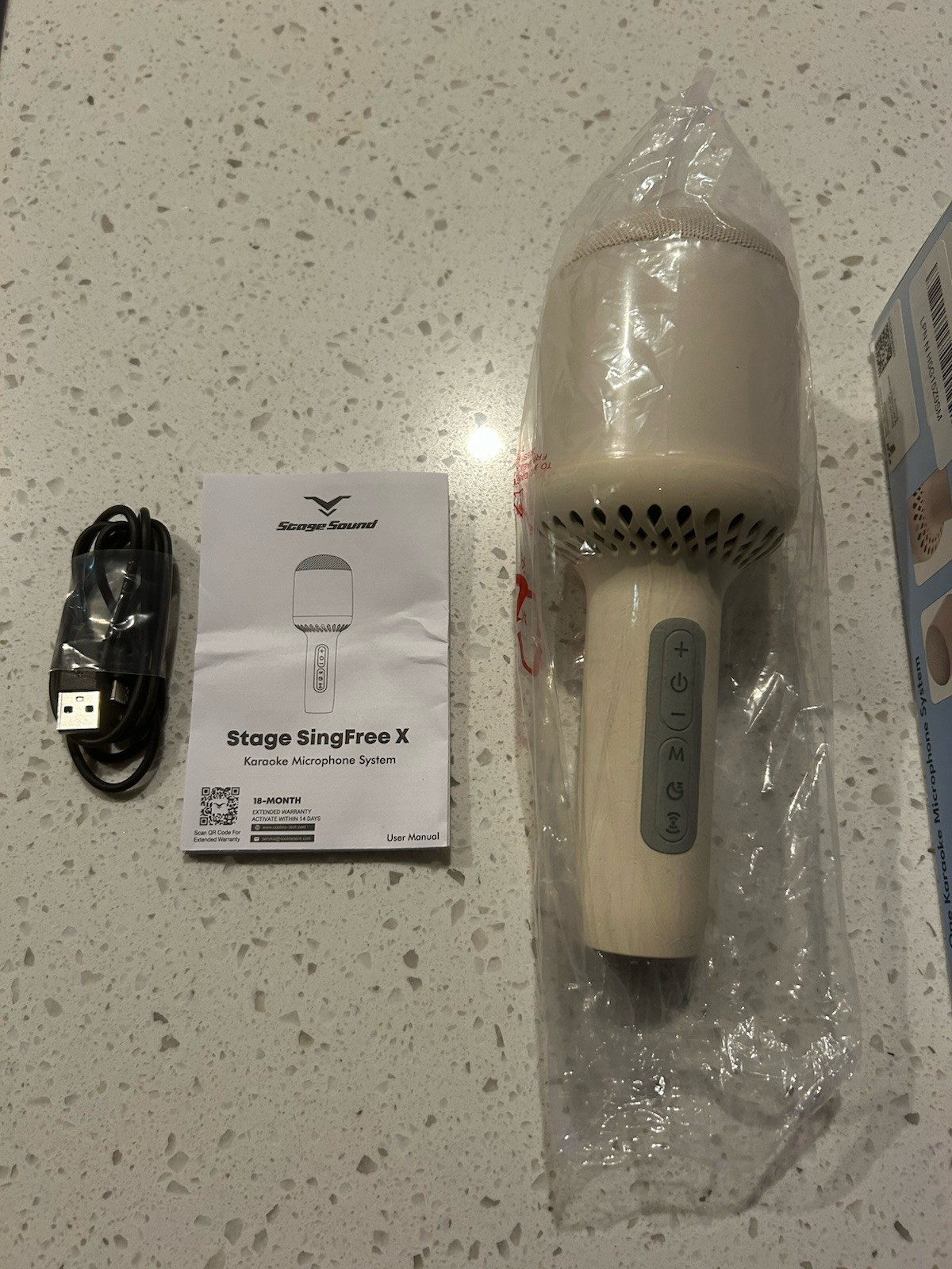 Wireless Bluetooth Karaoke Microphone with Dynamic Lights