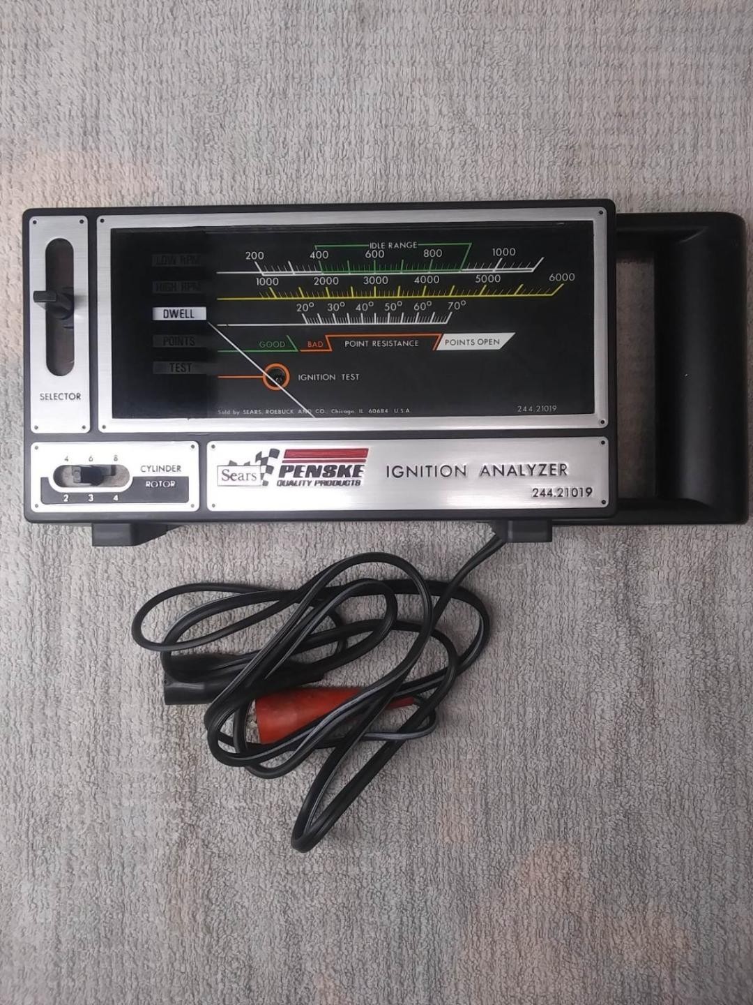 Sears Penske Engine Analyzer 244.21019 plus additional tools see description