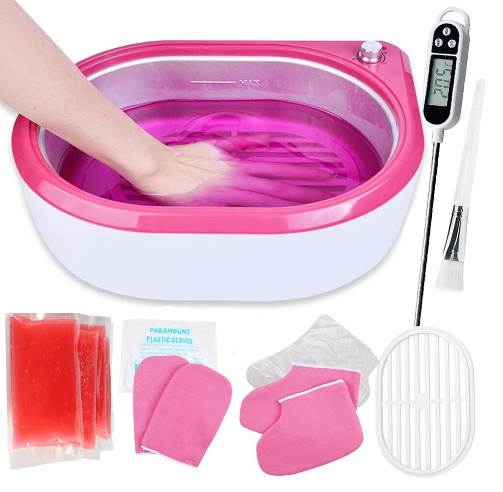 Paraffin Hand Therapy Warmer Kit 2.7L Wax Machine Moisturizing Paraffin Bath USA