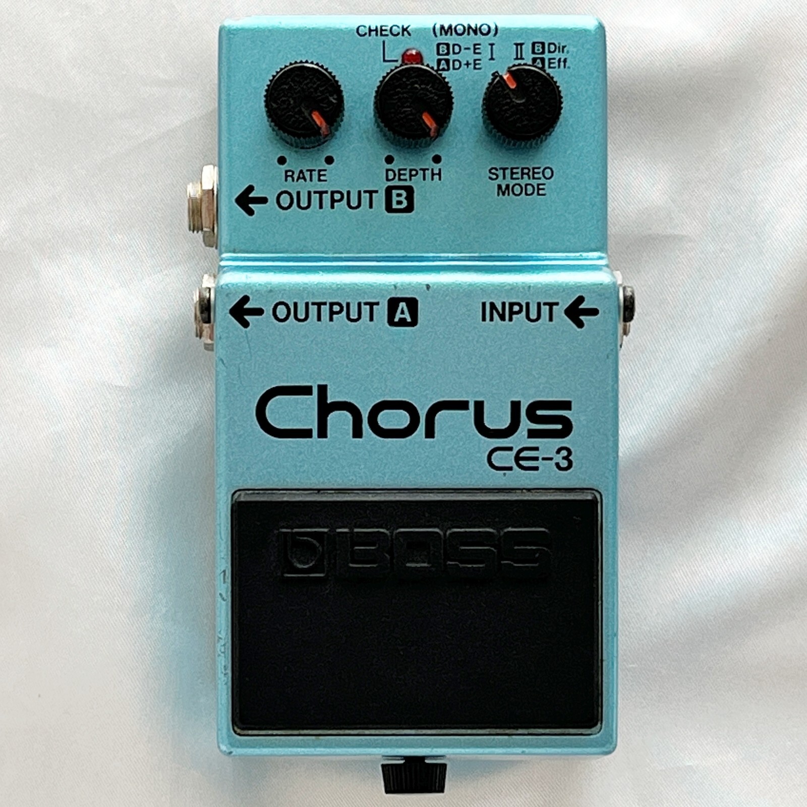 BOSS CE-3 1985 Vintage Analog Chorus Guitar pedal Made in Japan Green Label ACA
