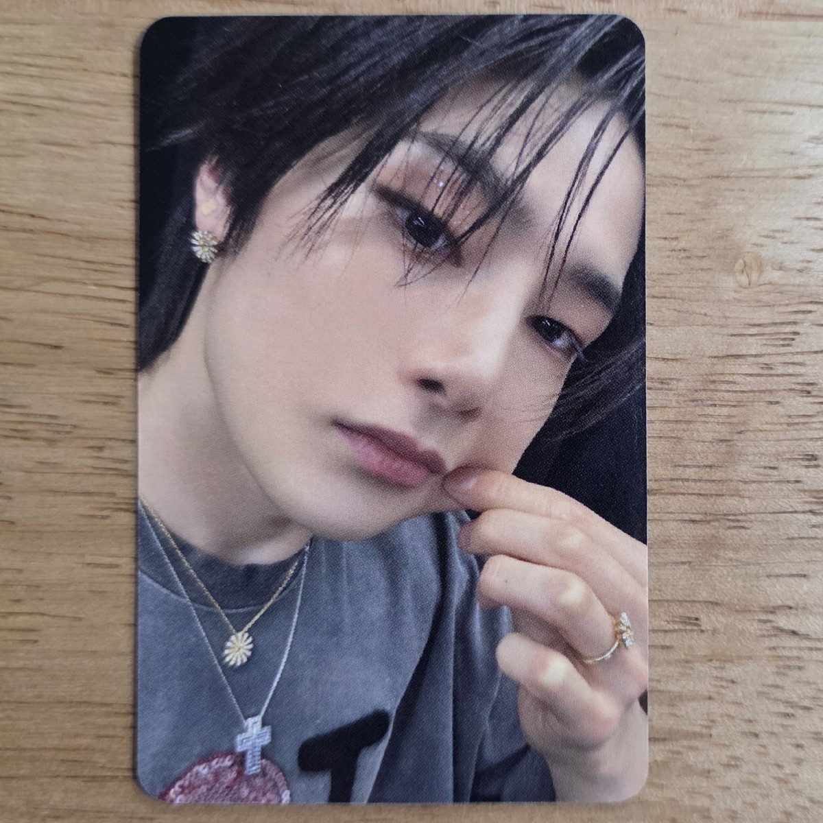 I.N Official Apple Music POB Draw Photocard Stray Kids Karma Genuine Kpop