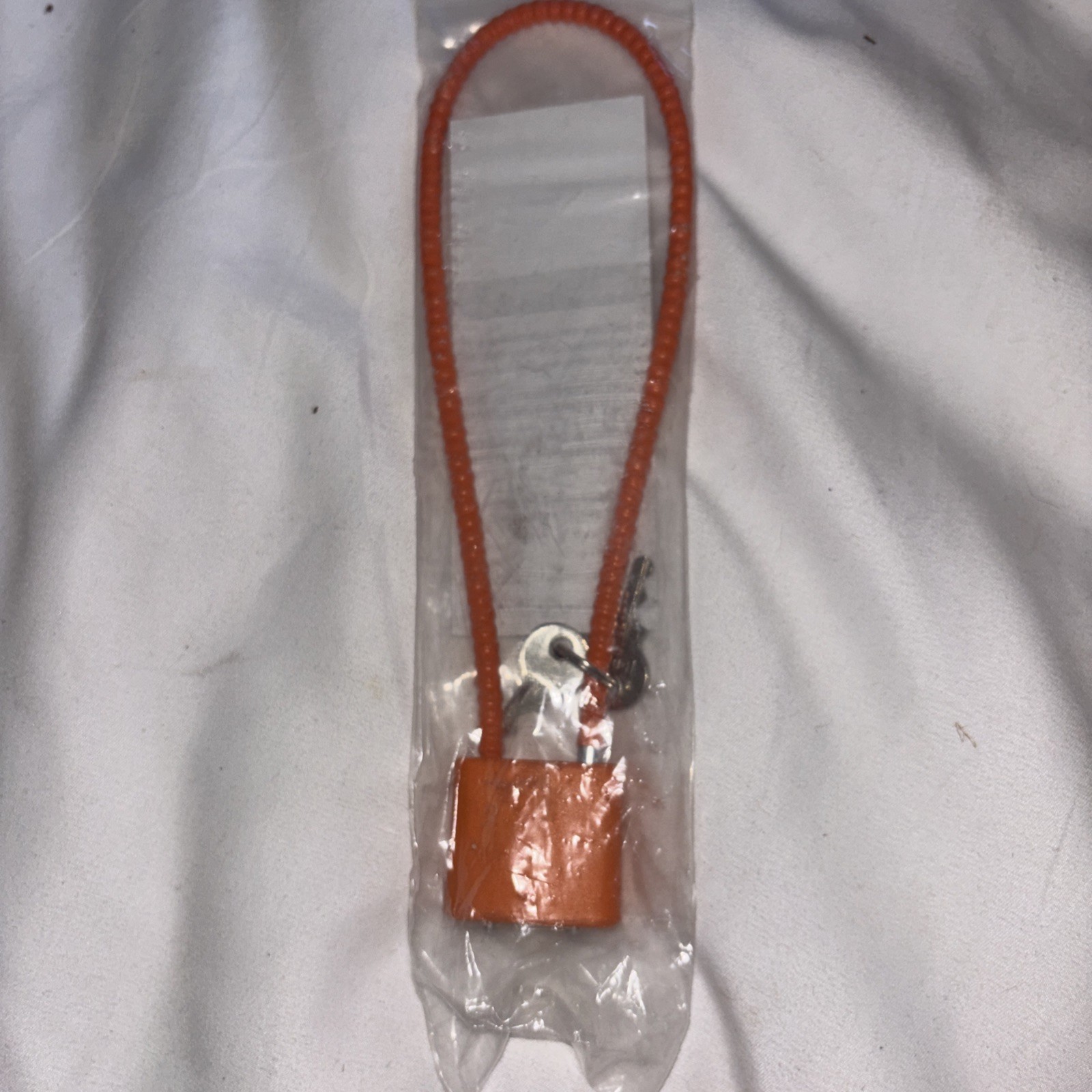 New Gun Lock, Universal Cable Lock, Child Safety Lock, 2 Keys Orange