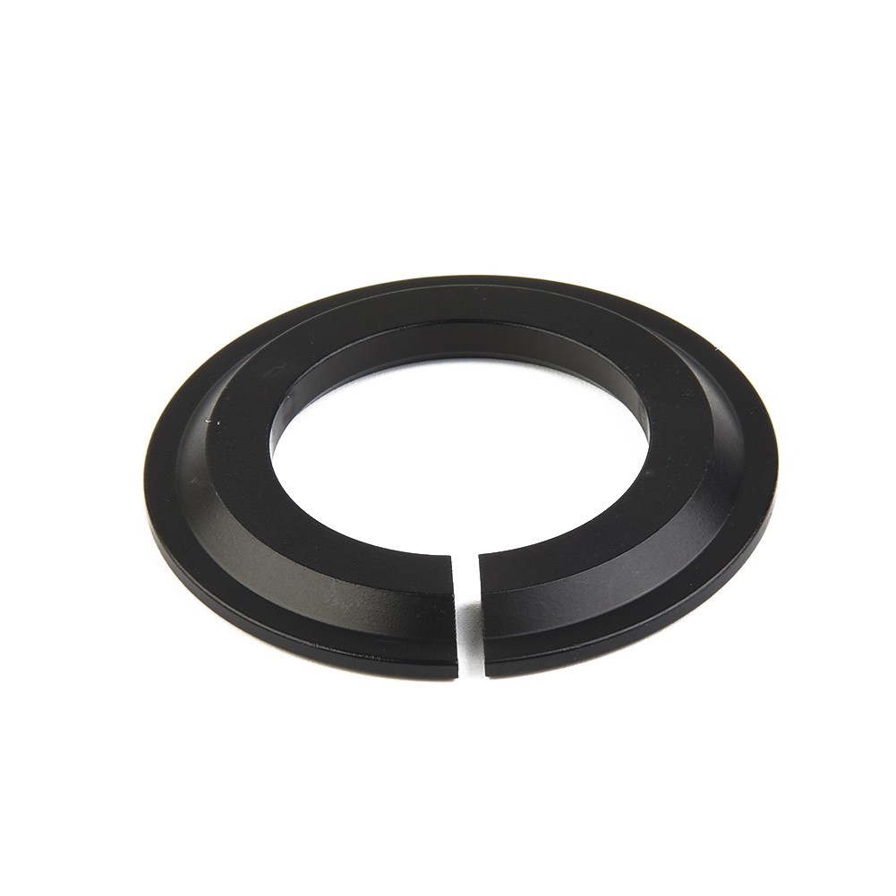 Black Fork Adapter Ring 50.5x29.9mm Tapered Steerer Replacement