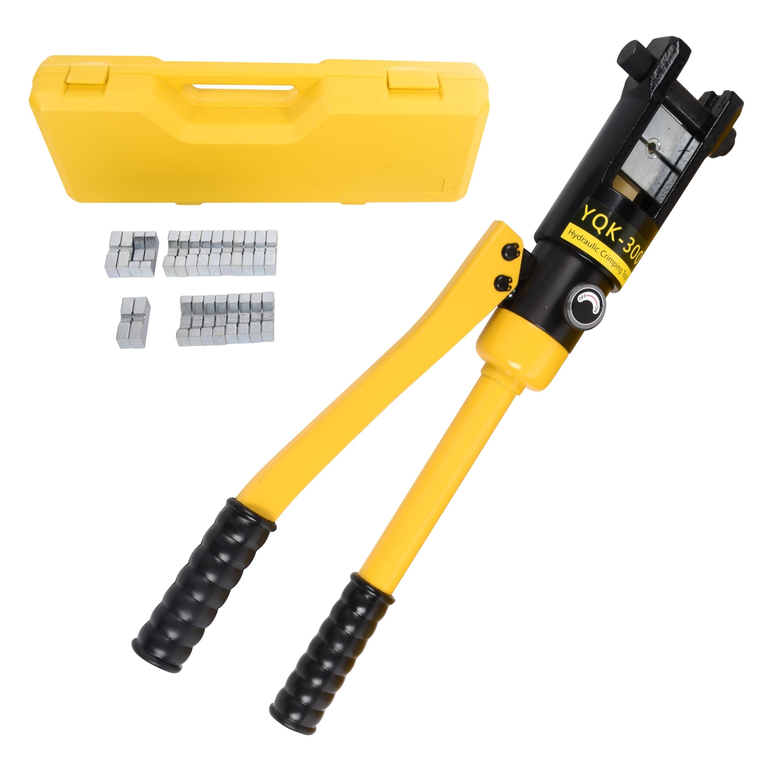 Hydraulic Crimping Hand Tool 16 Ton 9 AWG-600 MCM Wire Hydraulic Crimping Tool