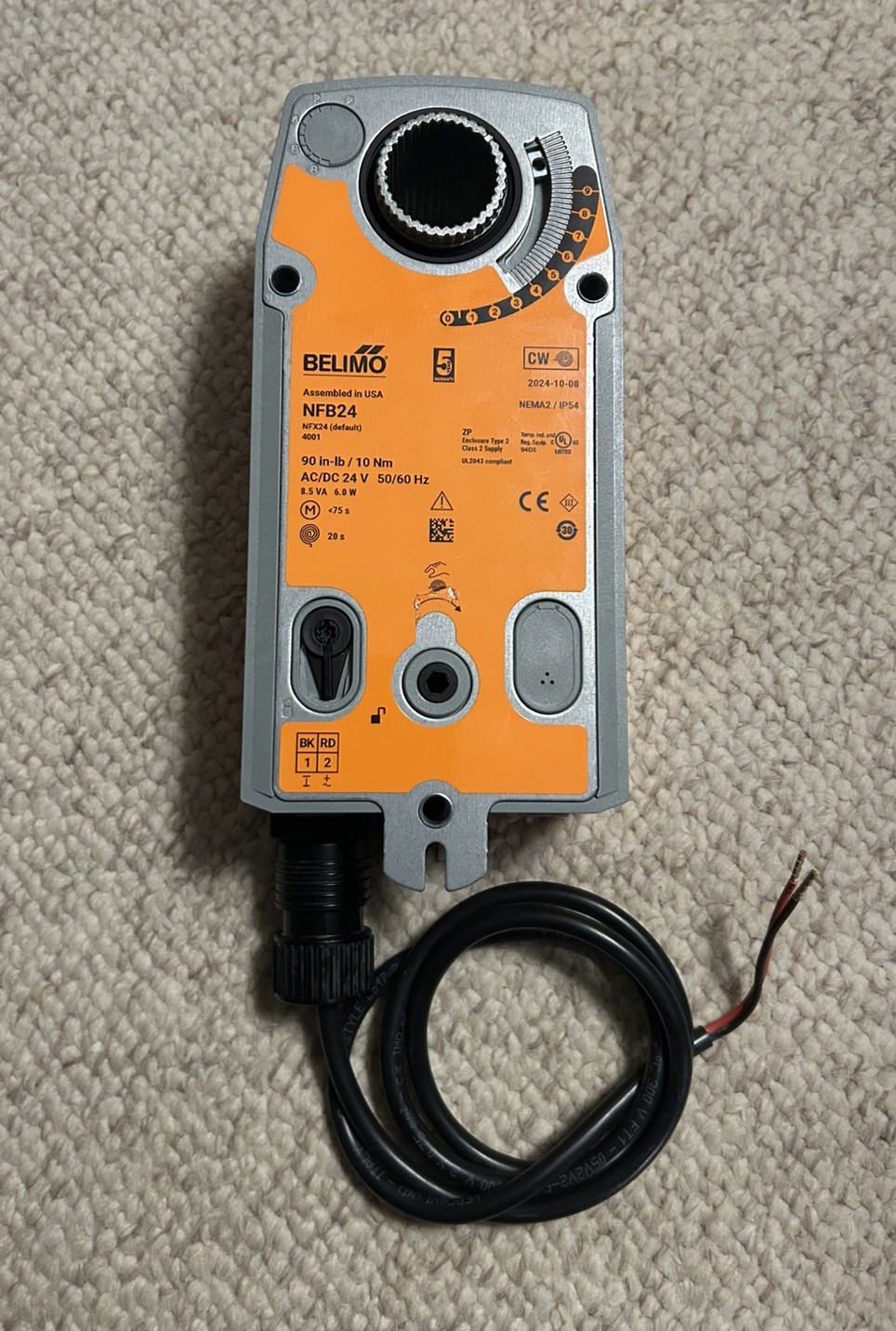 Belimo NFB 24 Actuator. See Description…