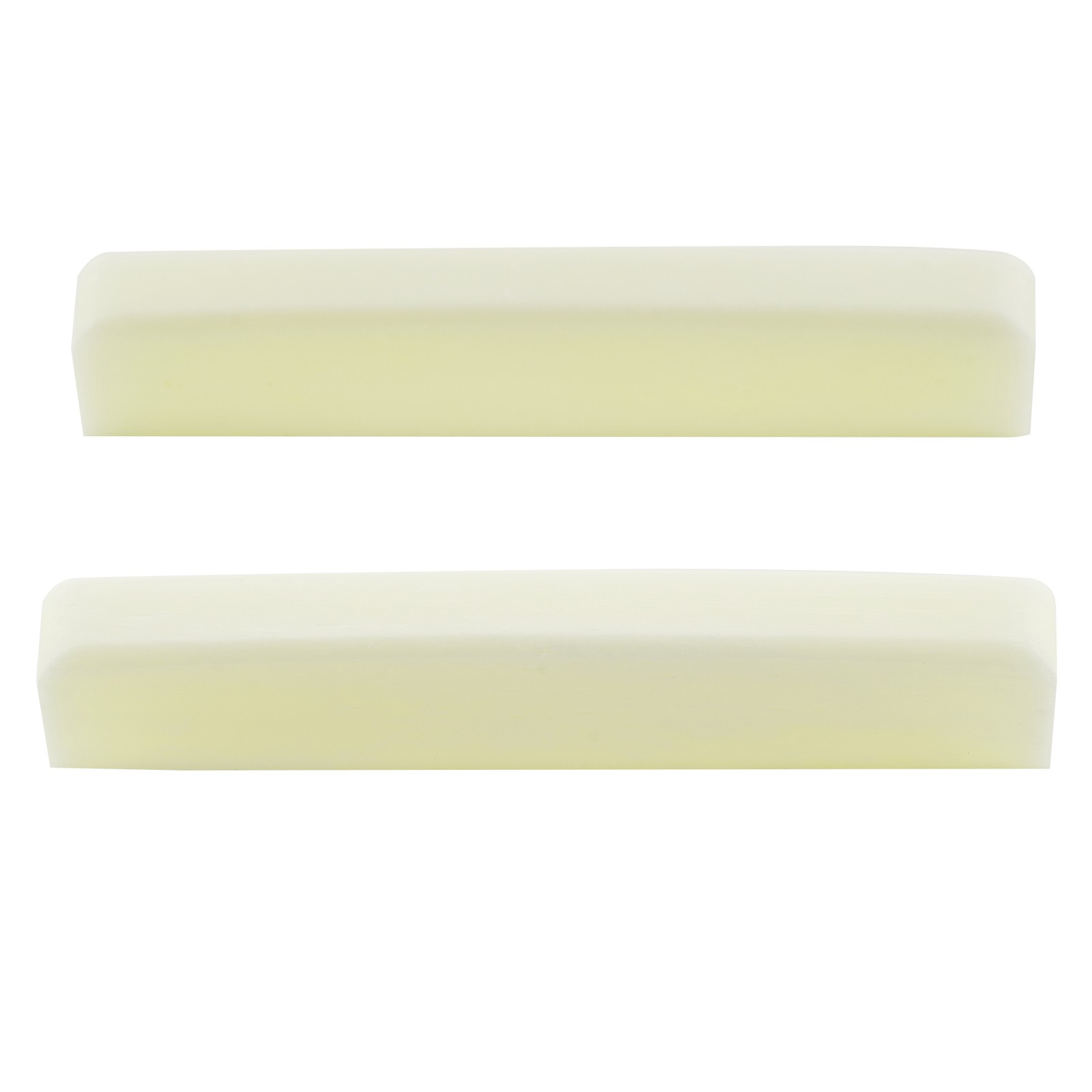 Musiclily Pro 2 Pieces Universal Jumbo Electric Acoustic Guitar Bone Nut Blank