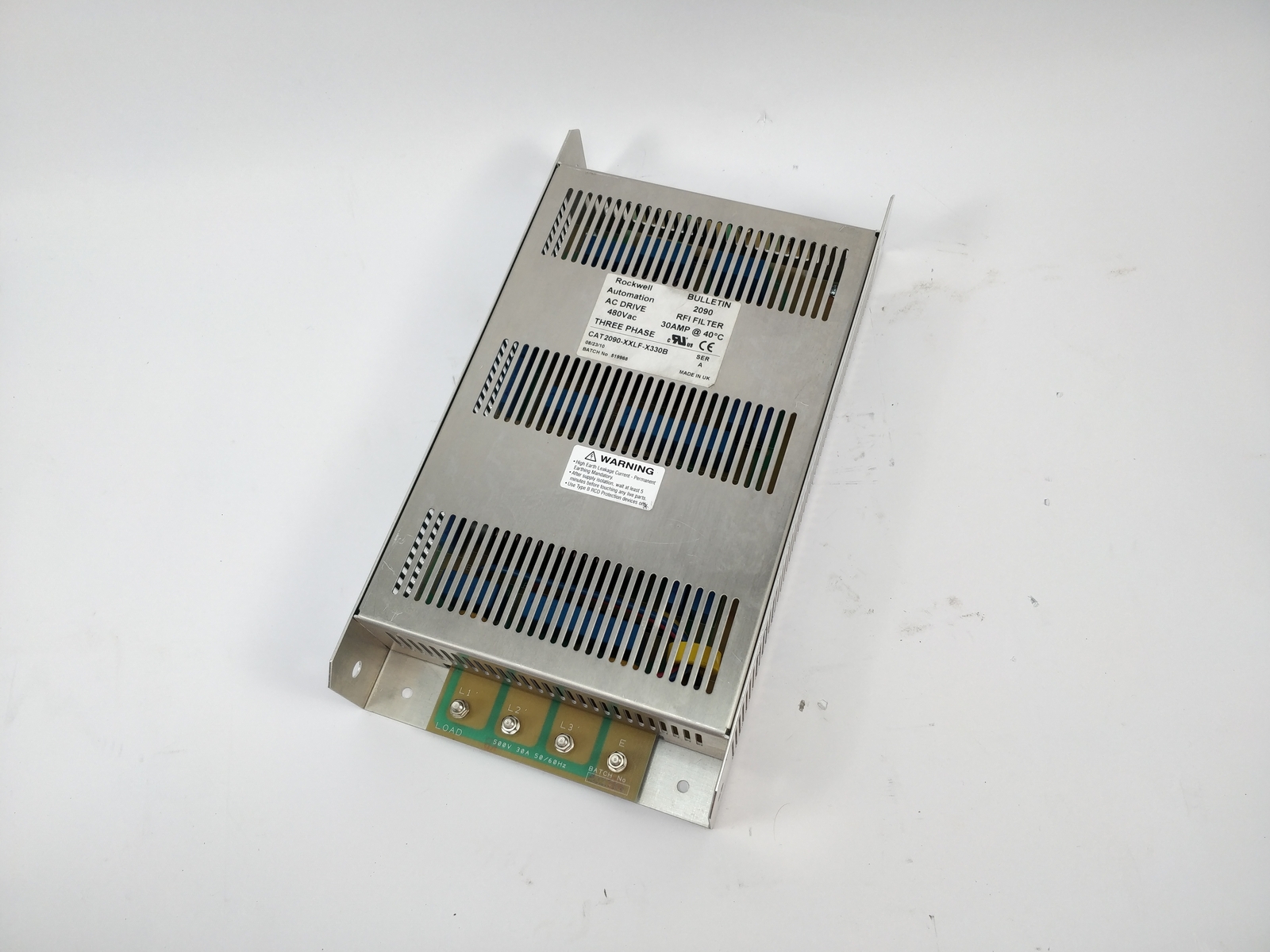 Ab 2090-Xxlf-X330b Ac Drive Ser. A, Rfi Filter