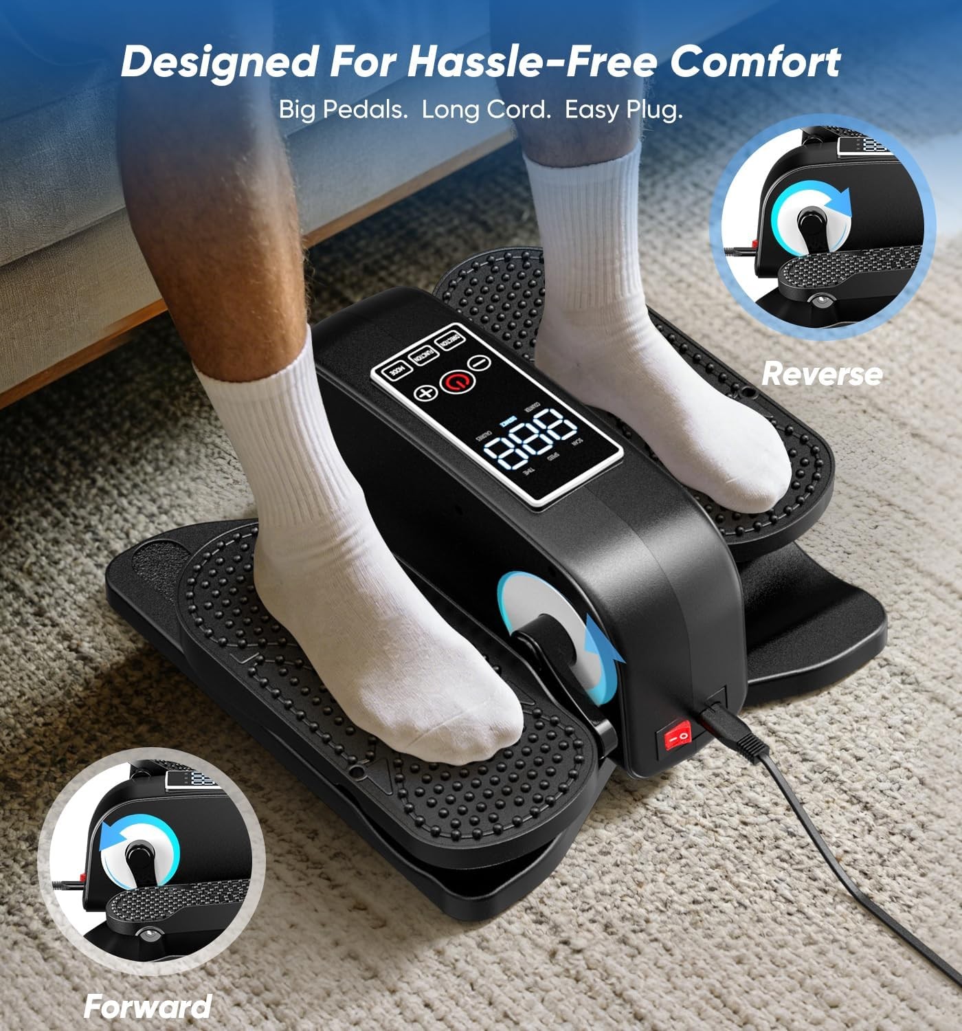 Ellipse Leg Exerciser as Seen on Tv Under Desk Elliptical Machine Seated Eclipse