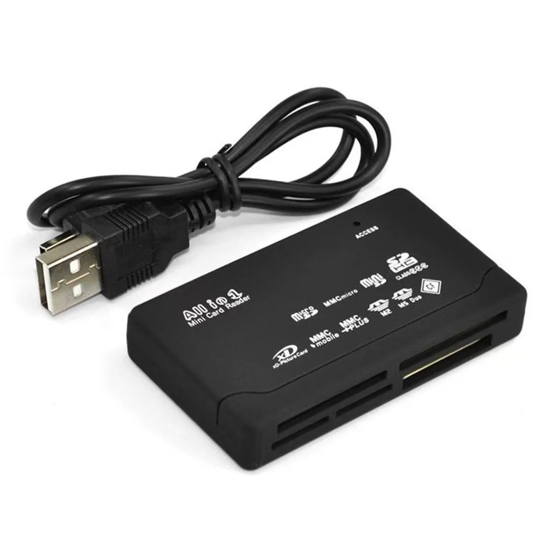 USB Memory Card Reader CF XD SD MS | Compact Flash XD Picture Card PC Mac