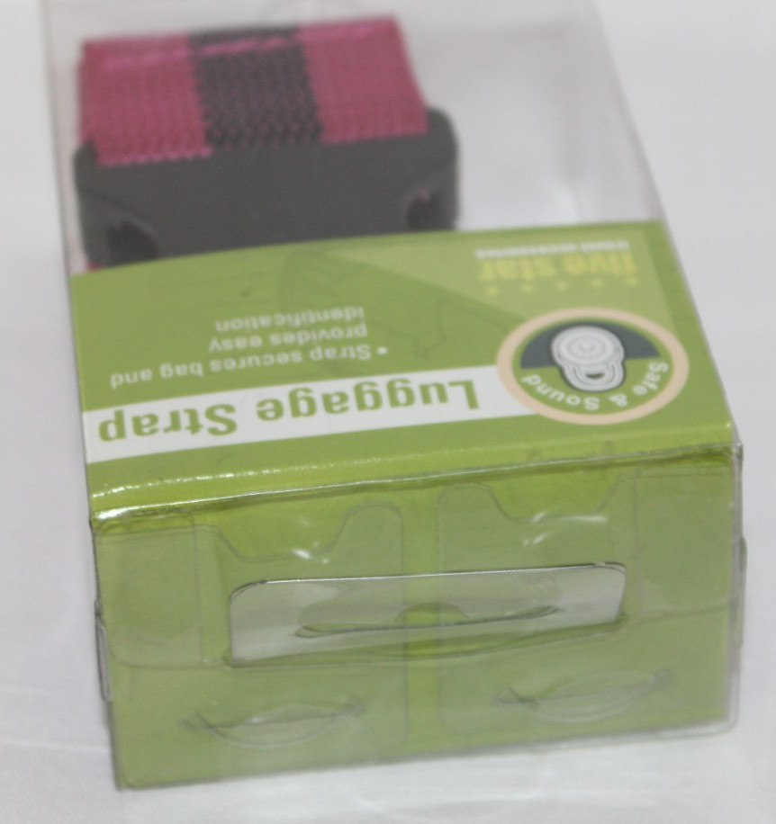 Five Star Travel Accessories Luggage Strap Raspberry Color-G8