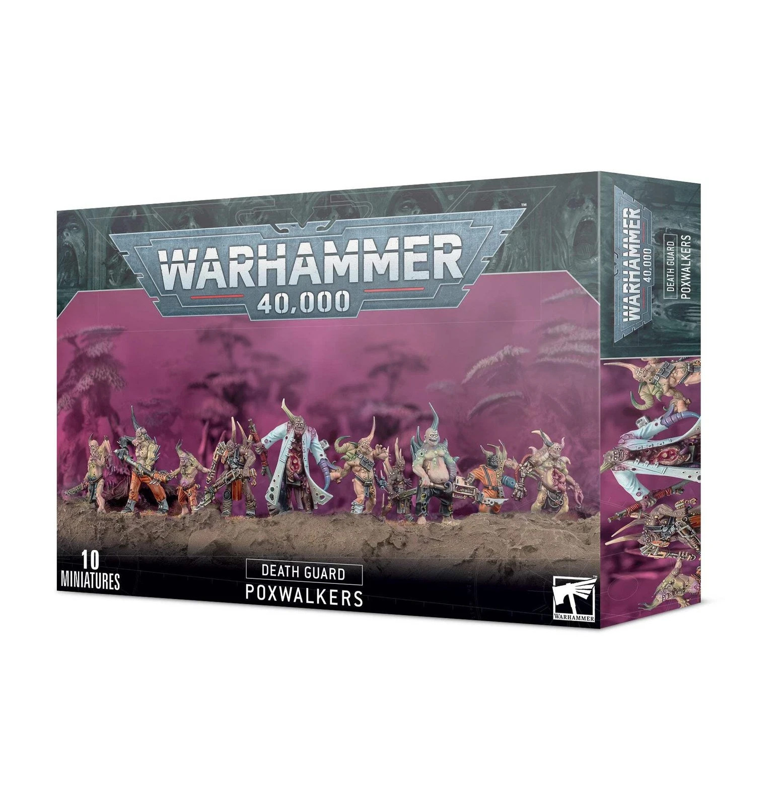 ⚔️WARHAMMER 40K - DEATH GUARD - POXWALKERS - NIB⚔️