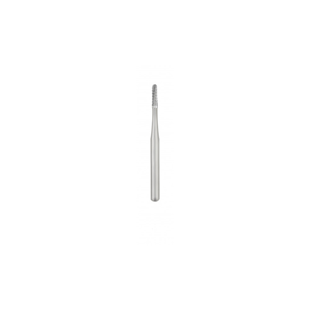 SS White Carbide Burs. FG-1557 Short Shank  Straight Round End Crosscut. 10 pcs.