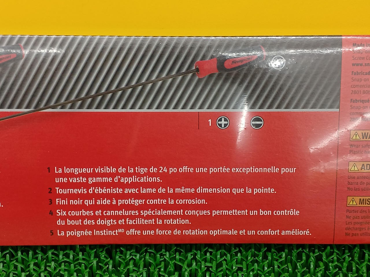 Snap-on SGDXXL20BR Flat-tip screwdriver