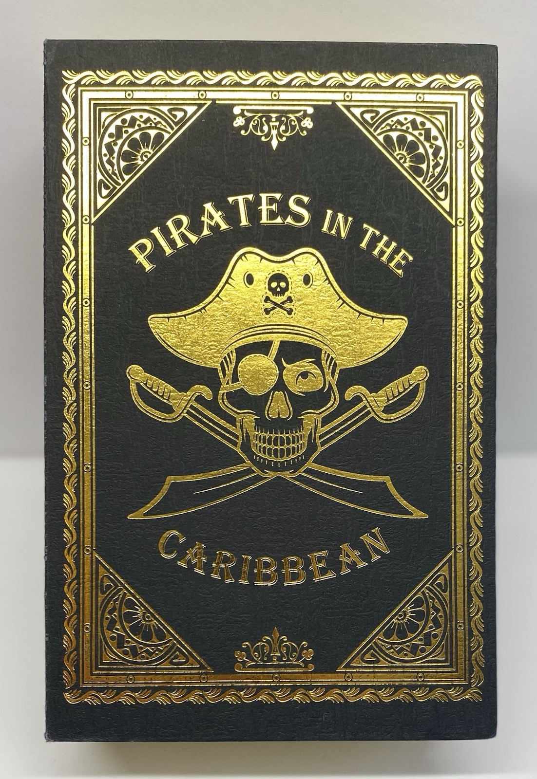 Pirates in the Caribbean-Book Safe-Hidden Storage Box .