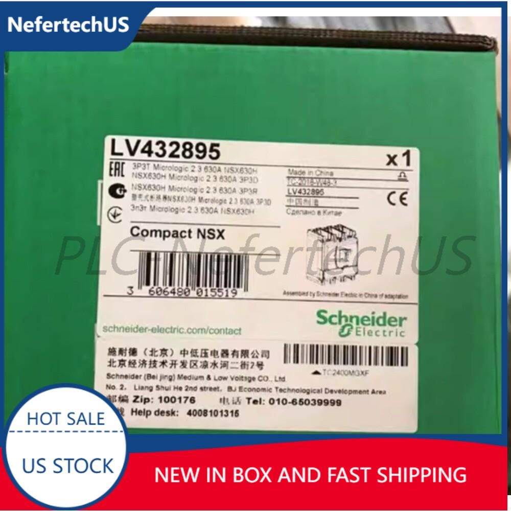 NEW SCHNEIDER LV432895 Circuit Breaker