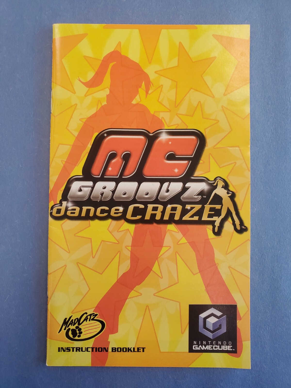 MC Groovz Dance Craze Nintendo Gamecube Instruction Manual Only