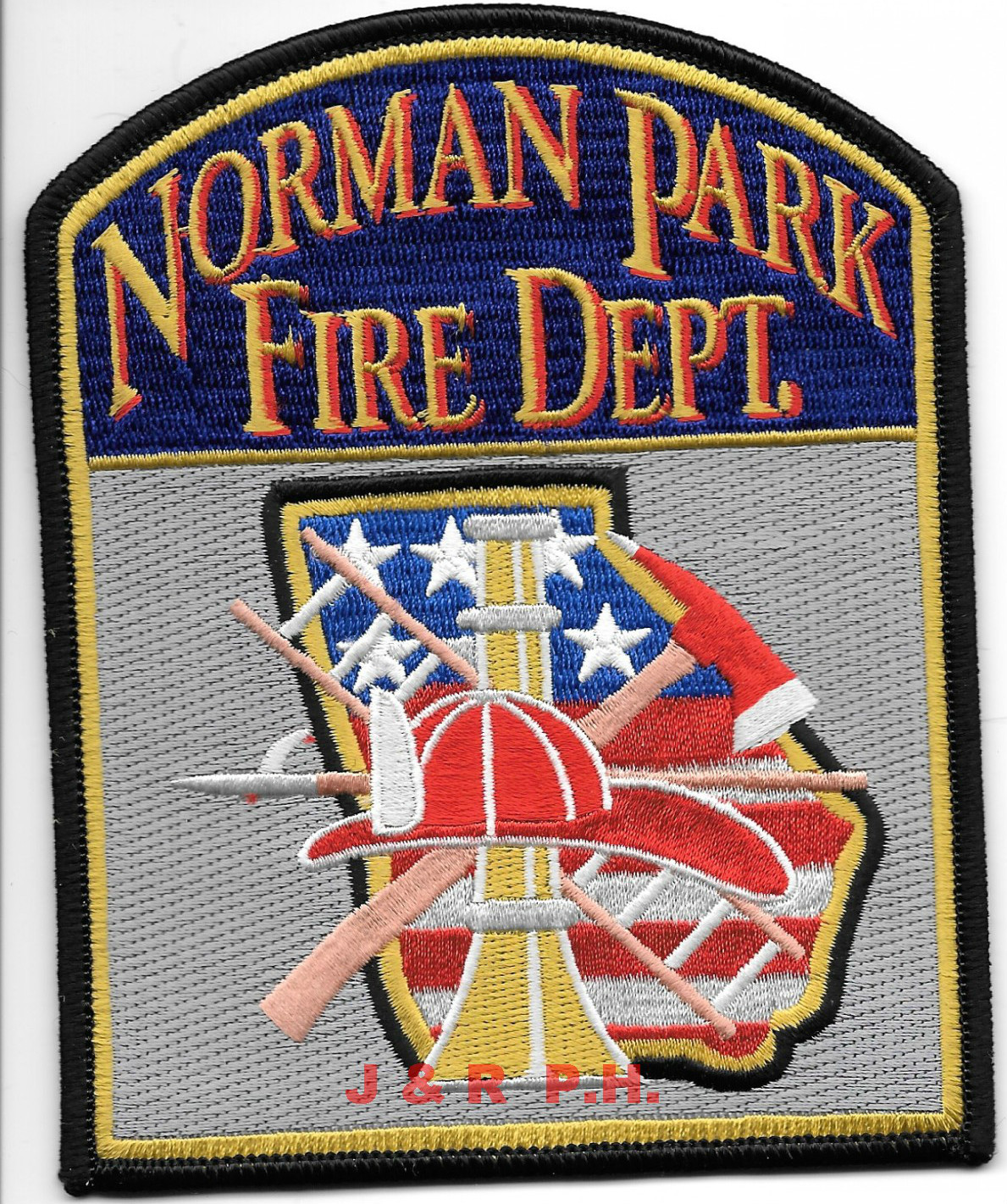Norman Park  Fire Dept., Georgia  (4" x 5" size)  fire patch