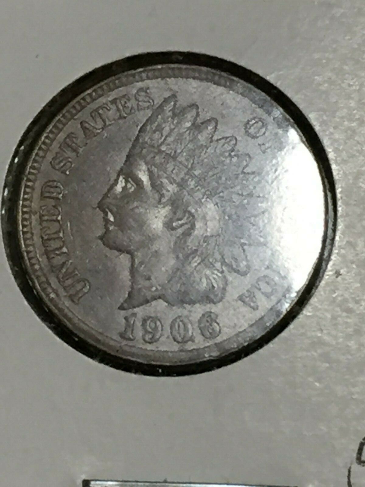 1906 INDIAN HEAD CENT  BU  With BROWN MINT LUSTER coin