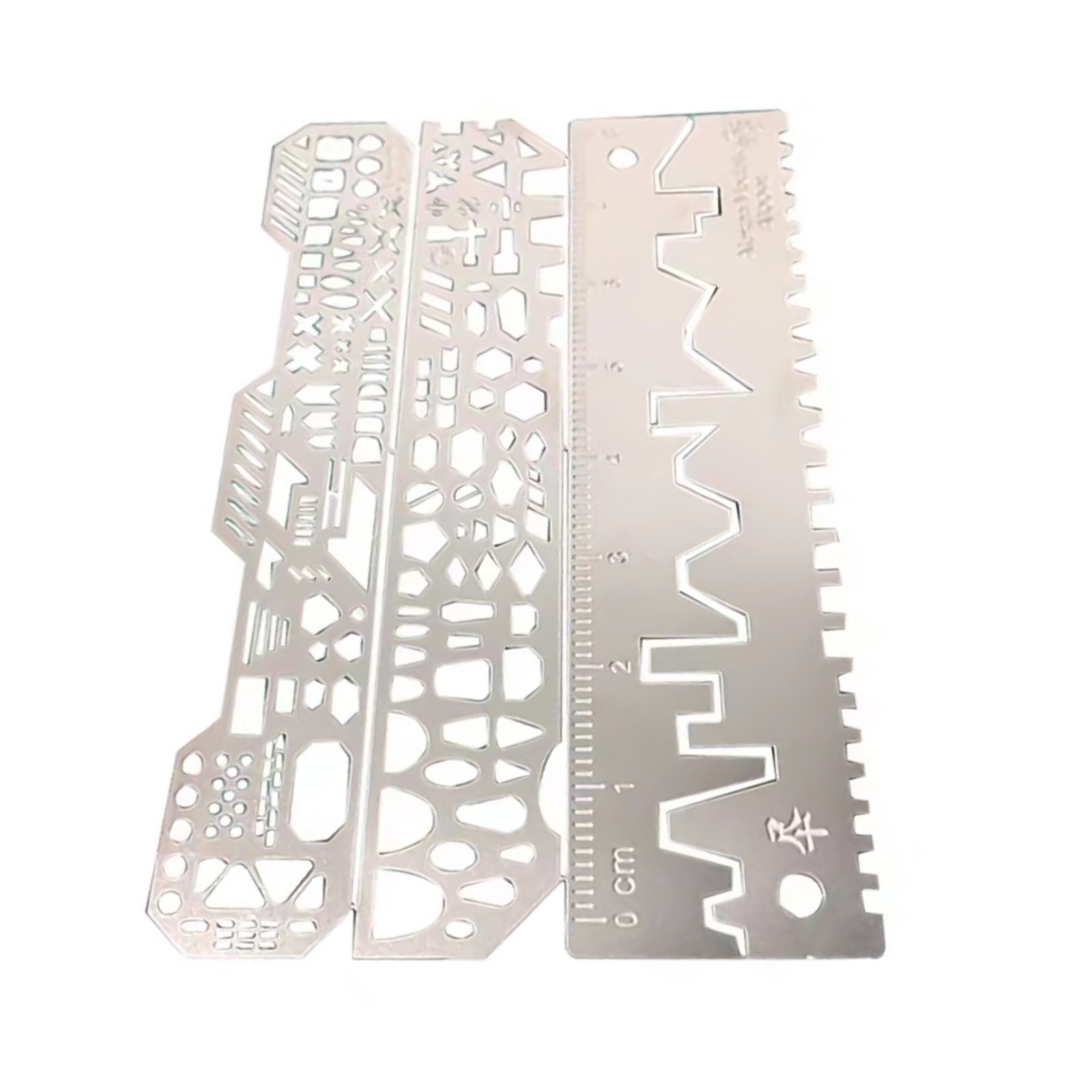 4 In 1 Scribe Line Drilling Templates Ruler Details Craft Tool For 1/100 1/144 D