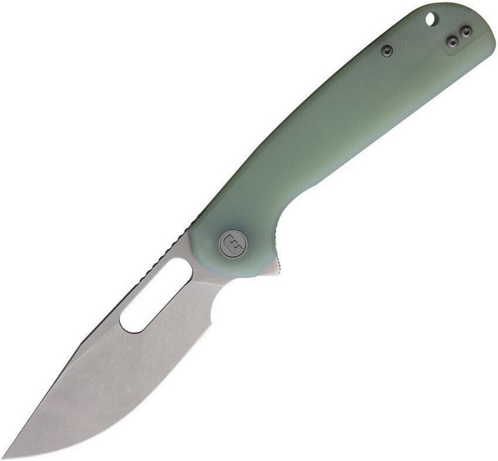 Eutektik Trinity Linerlock Jade G10 Handle Folding Knife - E-TRINITY-JADE-G10