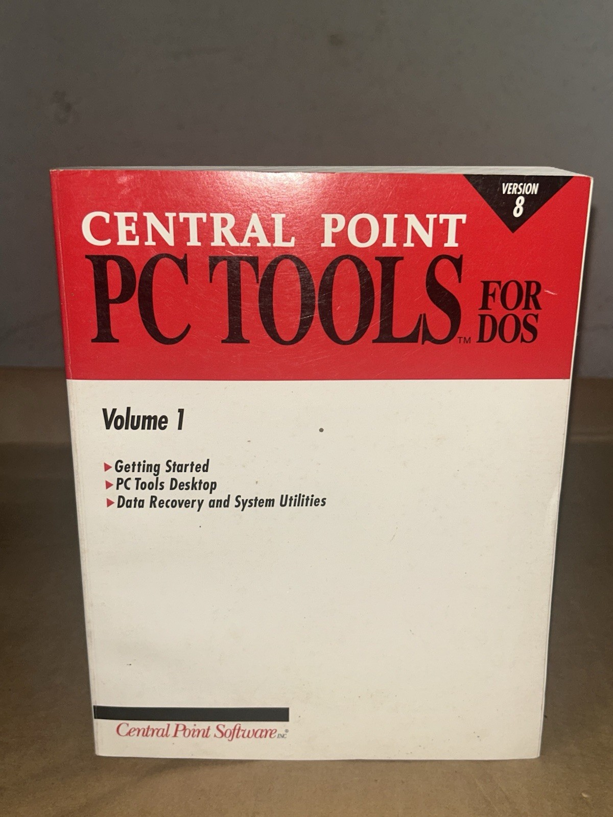 (2) 1992 Central Point PC Tools for DOS, Version 8.0 Complete Set 1st Printing