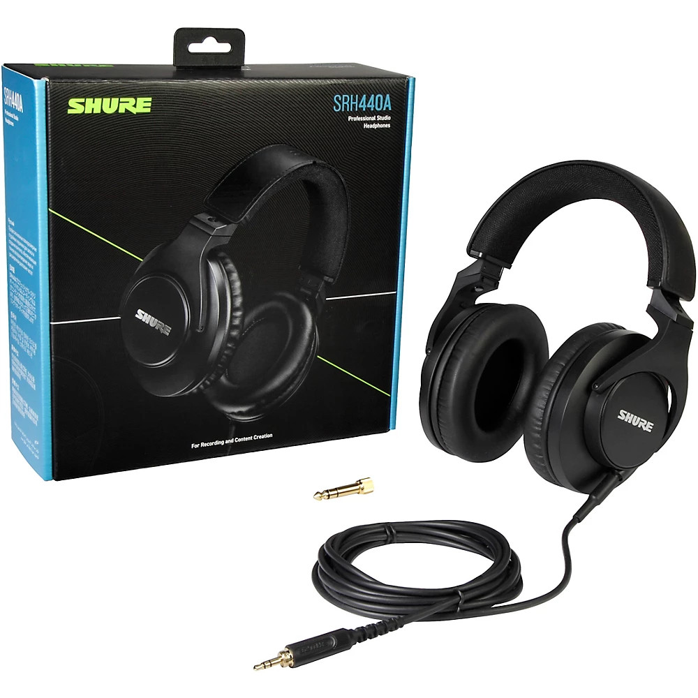 Shure SRH440A Professional Studio Headphones