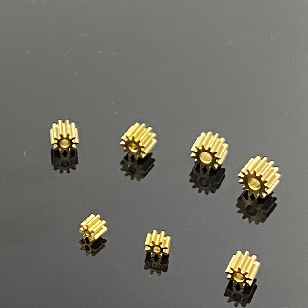Metal Copper Gear 7/8/9/10/11/12 Teeth Motor Toy RC Car Transmission Pinion Gear