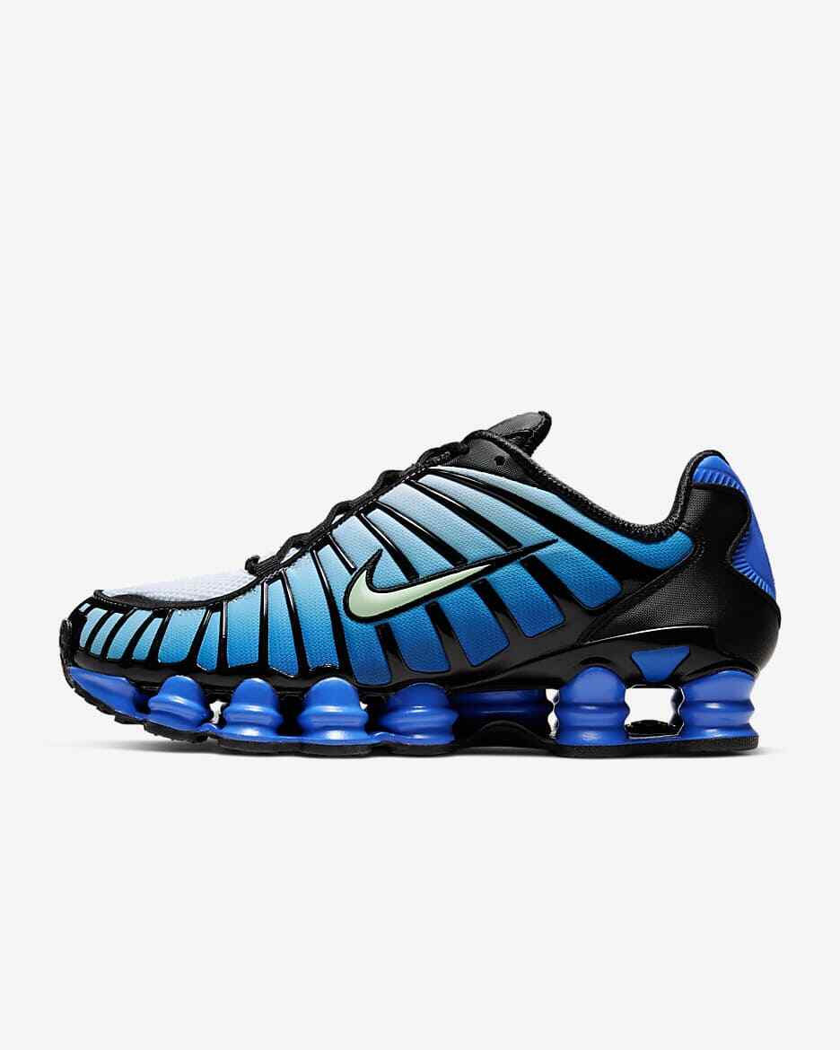 Nike Shox TL "Vapor Green/Racer Blue" AV3595-009 Men's Sneakers New [US 6.5-14]