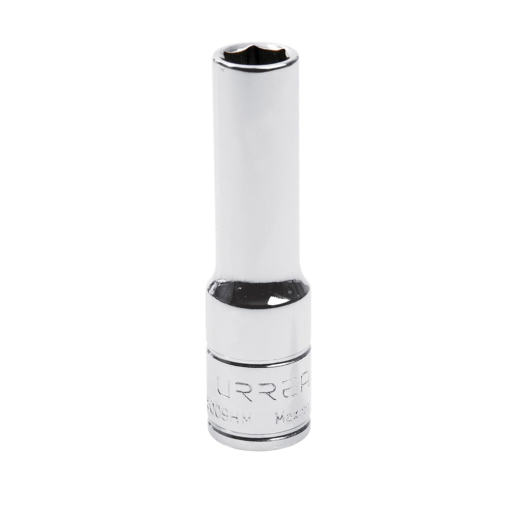 URREA 5009HM 3/8" Drive Chrome Deep Socket 6 Point 9 mm