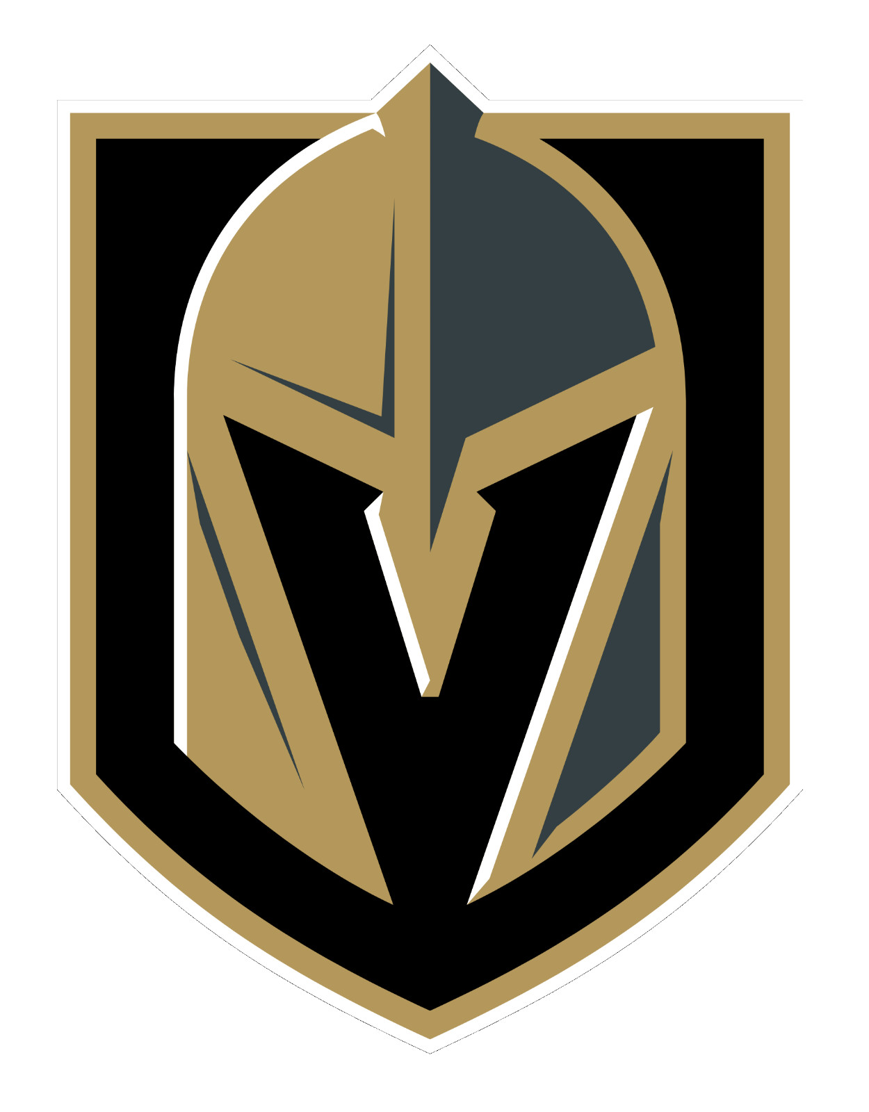 Vegas Golden Knights NHL Weather Resistant Vinyl Die Cut Sticker Decal 01