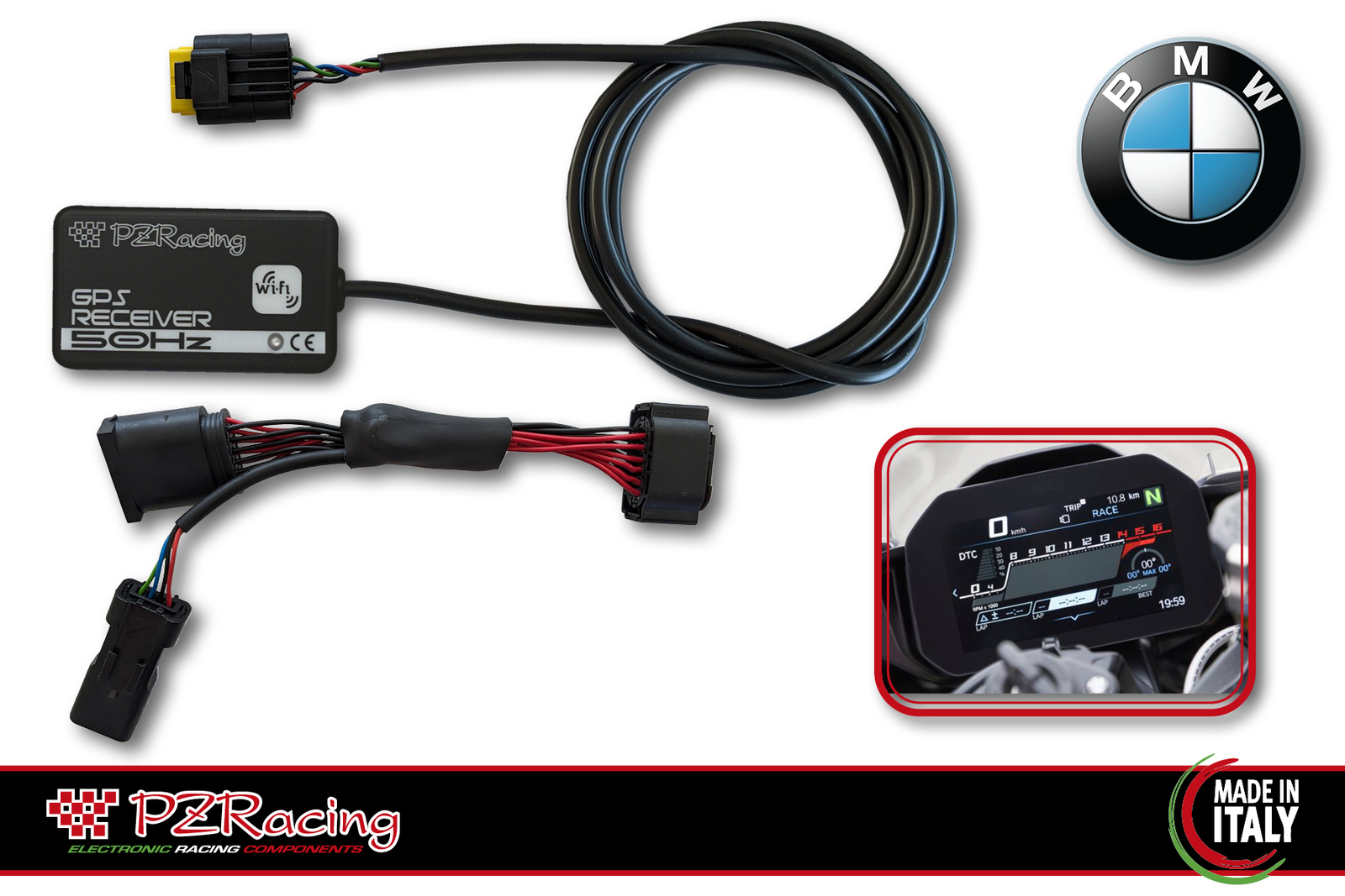 BW701 B2-TRONIC GPS RECEIVER 50HZ PZRACING FOR BMW S1000RR 2019-20