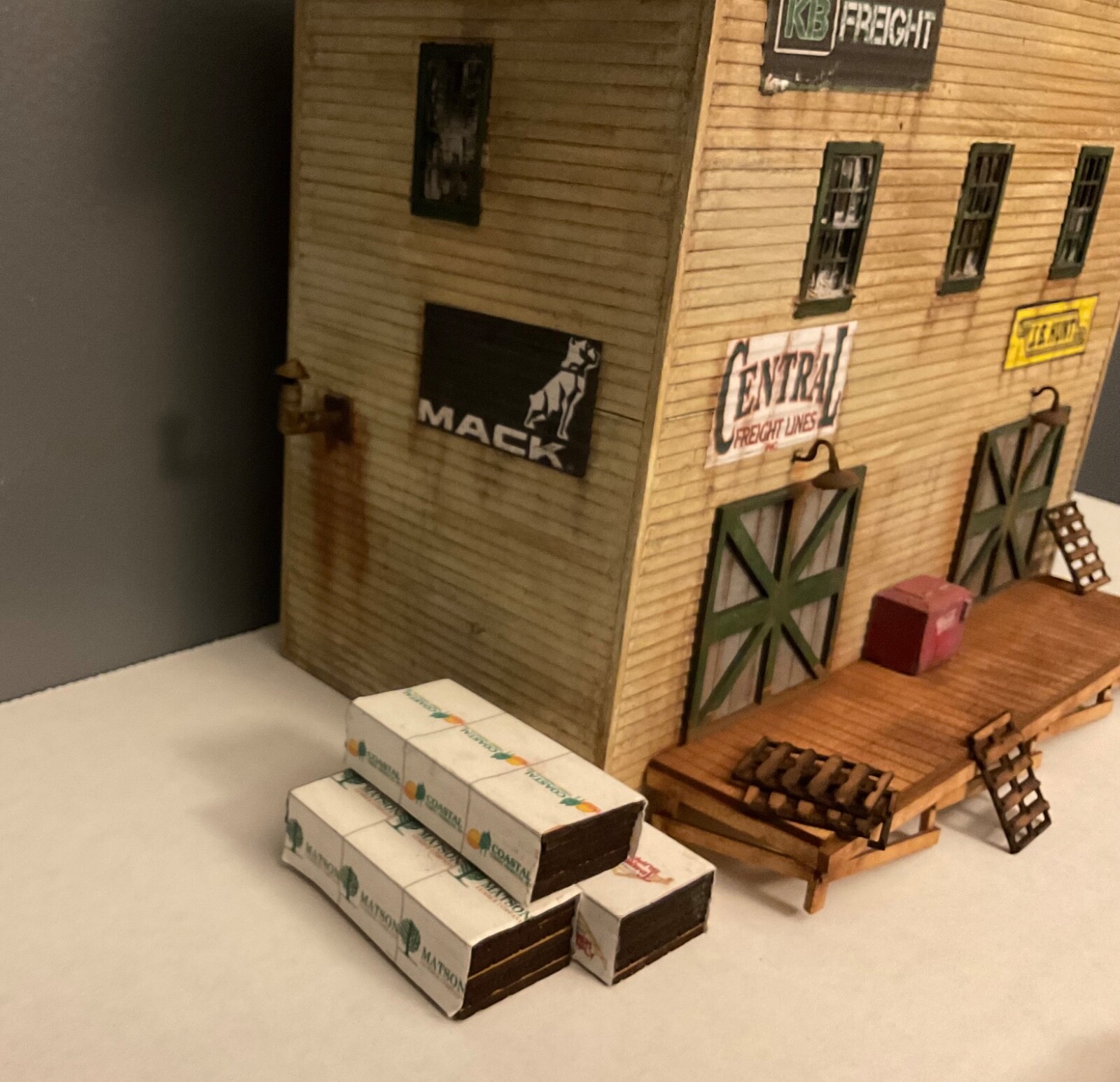 S Scale KB Freight Structure Kit Laser Cut