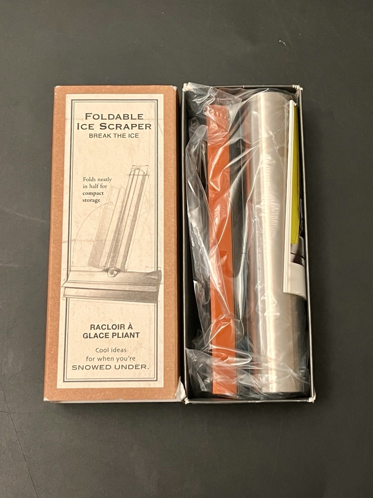 Foldable Ice Scraper Restoration Hardware- New In Box