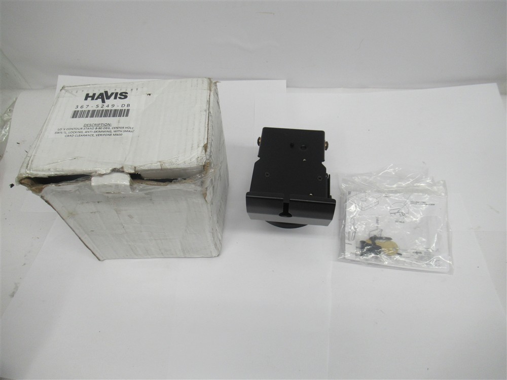 Havis 367-5249-DB , Low Contour Payment Terminal Stand for Verifone M400