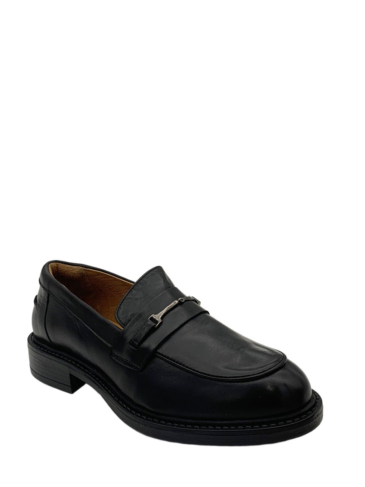 Miz Mooz Women's Monnie Leather Loafers Black
