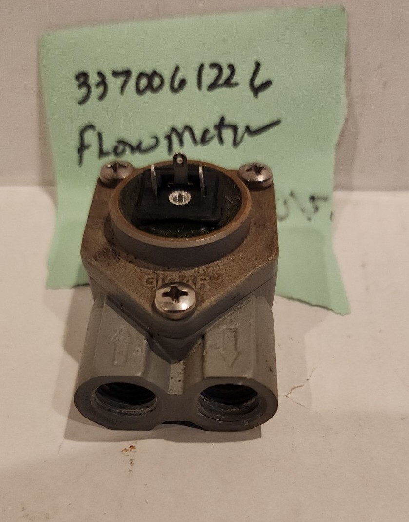 Schaerer 3370061226 FLOWMETER BRASS W/O CONNECTOR pre-owned