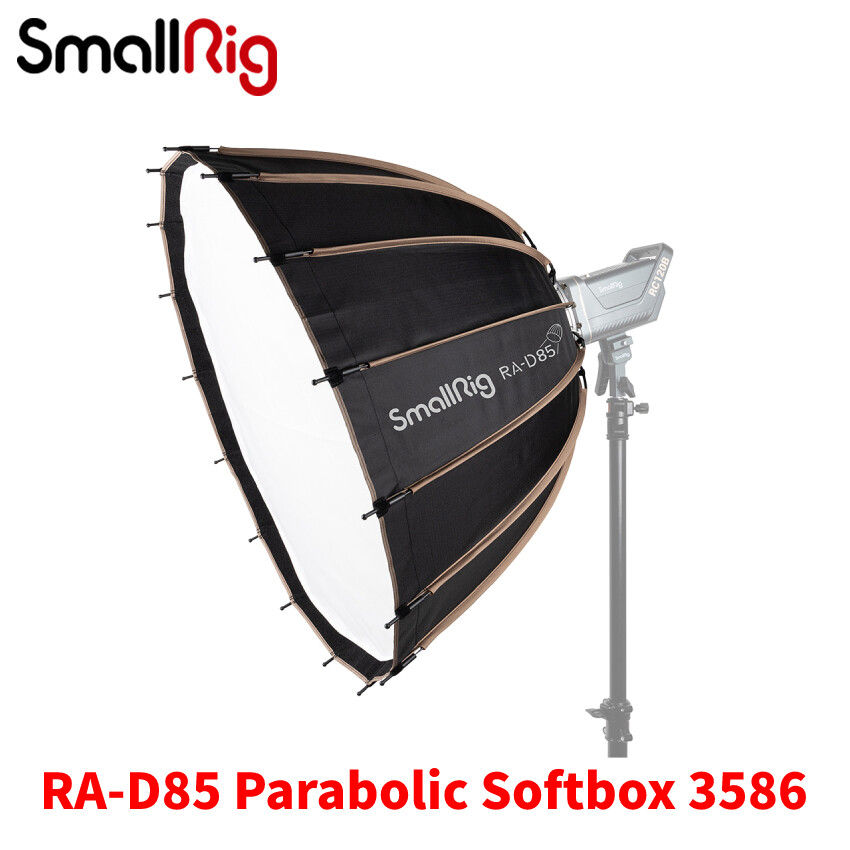 SmallRig RA-D85 Parabolic Softbox, 85 cm Quick Release Parabolic Softbox 3586