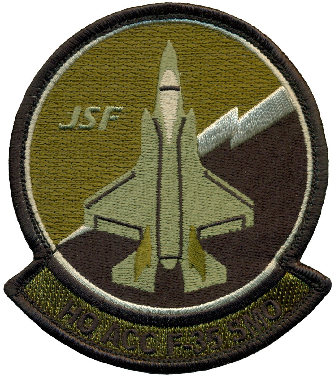 USAF HQ ACC F-35 LIGHTNING II SMO PATCH - OCP