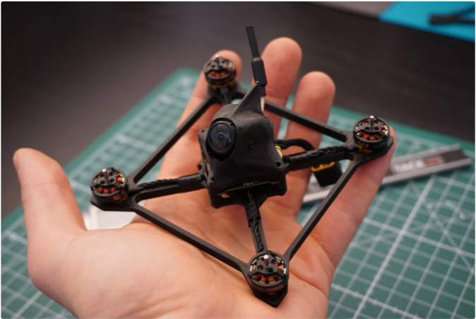 The Microblivion Toothpick 2 Inch 3D Printed FPV Drone Frame by Dave_FPV (2 PCS)