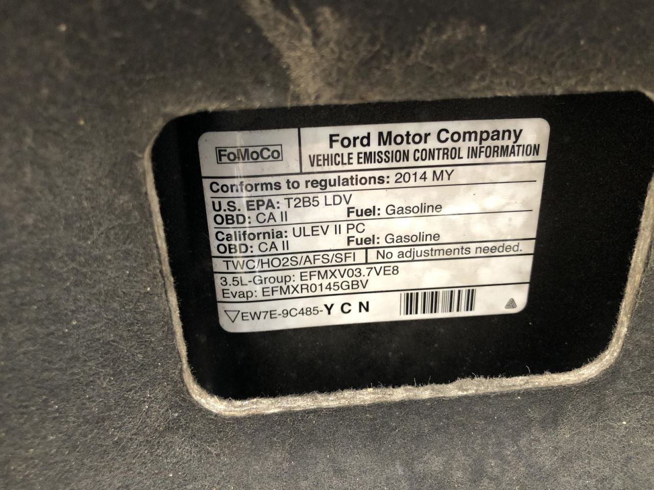 Camera/Projector Radar Unit Rear Fits 13-19 FLEX 910351