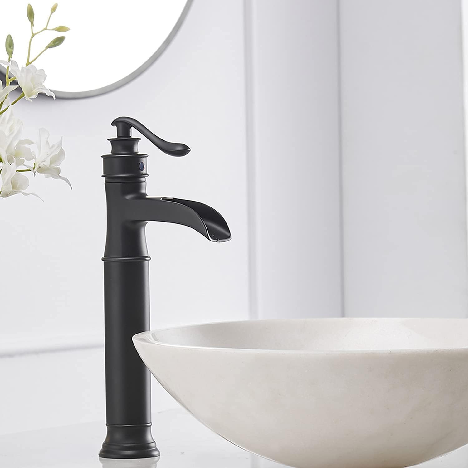Matte Black Pull Out Kitchen Sink Faucet with 3 Spray Modes and Single Handle