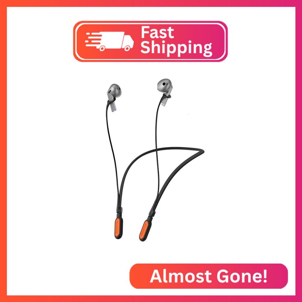 HALLJOY for Galaxy Buds 4/4 Pro/Buds 3/3 Pro Strap Neckband, Orange
